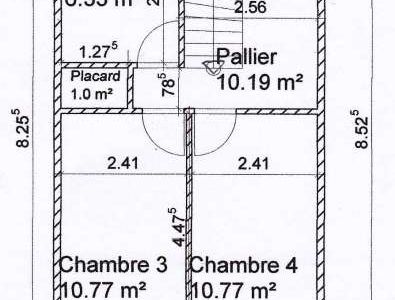 Plan de l’étage