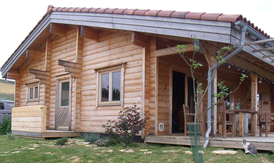 Maison bois massif autoconstruction près de Villefranche de Lauragais (31)