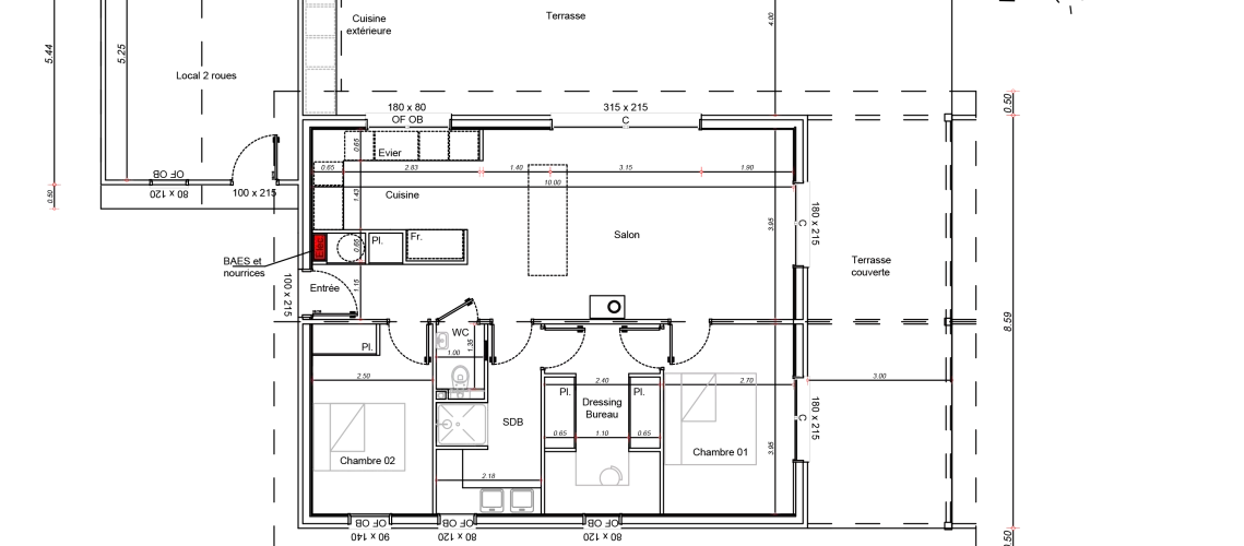 Modèle adaptée à la région du Gers et des Landes